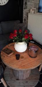 Gîte de Corbion loft2的休息区