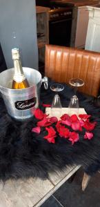 Gîte de Corbion loft2的酒水