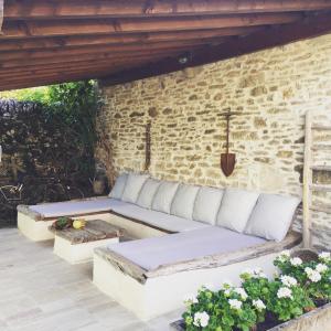 Posezení v ubytování Chambres d'hôtes Pech Blanc