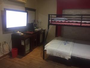 Postel nebo postele na pokoji v ubytování K Motel