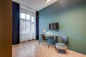 Posezení v ubytování Apartamenty Mickiewicza - Superior Suites Katowice