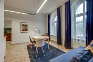 Posezení v ubytování Apartamenty Mickiewicza - Superior Suites Katowice