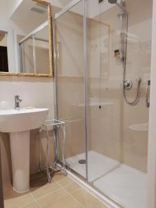 Koupelna v ubytování DreaMilan B&B