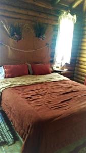 
Una cama o camas en una habitación de Mendoza Sol y Nieve
