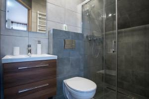 Kúpeľňa v ubytovaní Apartamenty u Magika