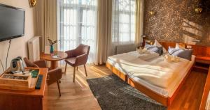 Postel nebo postele na pokoji v ubytování Villa Wilisch