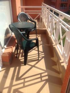 Ein Balkon oder eine Terrasse in der Unterkunft Apartment in Sunny Day 6
