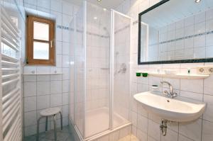Koupelna v ubytování Wellness- und Wohlfühlhotel Waldeck