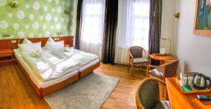 Postel nebo postele na pokoji v ubytování Villa Wilisch