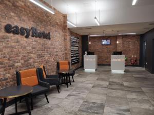 The lobby or reception area at easyHotel Sheffield