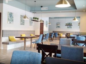 Χώρος καθιστικού στο Apartament Jantarowa