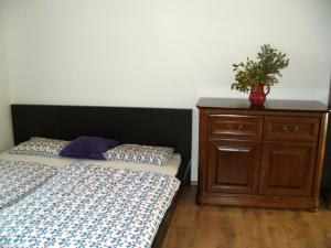 Cama o camas de una habitación en Haus Tamara