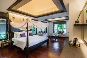 Postel nebo postele na pokoji v ubytování Barali Beach Resort Koh Chang
