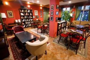 Istumisnurk majutusasutuses Art Garni Hotel