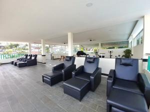 Bintan Lumba Lumba Inn Hotel的休息区