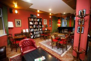 Posezení v ubytování Art Garni Hotel