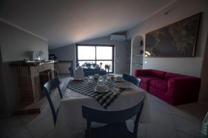 Posezení v ubytování b&b Oikos + 26 fotografií