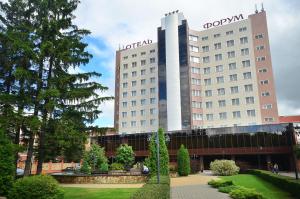 a hotel in front of a building at Congress Hotel Forum in Ryazan