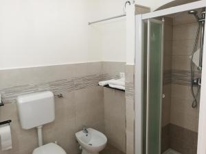Koupelna v ubytování Le case di Marga