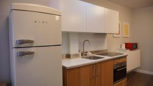 Kuchyň nebo kuchyňský kout v ubytování Apartamento Vía Romana XIX