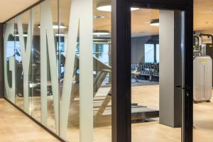 Fitness centrum a/nebo fitness zařízení v ubytování ARTIEM Asturias