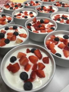 Jedlo v ubytovaní bed & breakfast alebo blízkom okolí