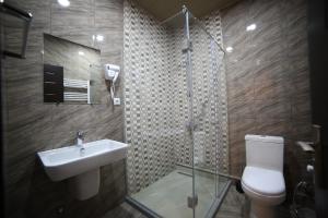 A bathroom at Hotel Soft