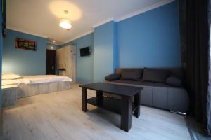 A bed or beds in a room at Hotel Soft