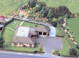 Et luftfoto af Ashcroft Farmhouse