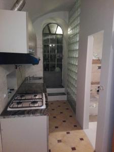 Virtuvė arba virtuvėlė apgyvendinimo įstaigoje Le Ortensie