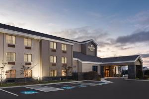 a rendering of a hotel with a parking lot at Country Inn & Suites by Radisson, Erie, PA in Erie