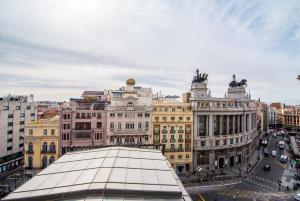 Widok na miasto Madryt z tego hotelu