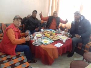Refeições na casa de hóspedes ou nas proximidades