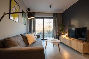 Telewizja i/lub zestaw kina domowego w obiekcie City Lights Rakowicka 15