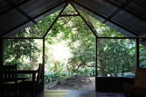 Jardín al aire libre en Los Mineros Guesthouse