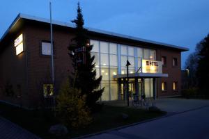 Das Gebäude in dem sich das Hotel befindet
