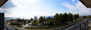 a view of a city with traffic on a street at Galaxy Hotel in Athens +38 photos