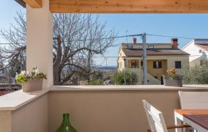 Balkón nebo terasa v ubytování Apartment Romano with Sea View near Poreč