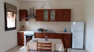 Кухня или мини-кухня в GOUGOUSIS apartments
