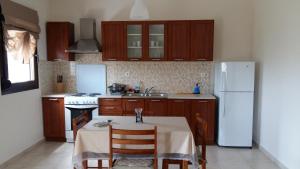 Кухня или мини-кухня в GOUGOUSIS apartments
