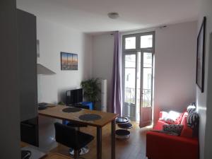 Televisyen dan/atau pusat hiburan di Appartement GOOD MINDSET