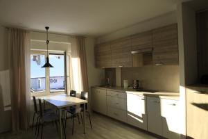 Kuchyňa alebo kuchynka v ubytovaní Apartamenty Doliny