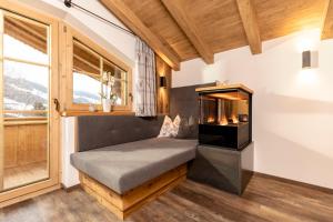 Część wypoczynkowa w obiekcie Chalet Waschkuchl