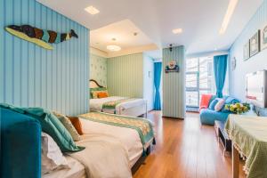 Voodi või voodid majutusasutuse Westlake Service Apartment toas