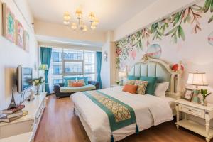 Voodi või voodid majutusasutuse Westlake Service Apartment toas