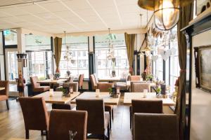 Posezení v ubytování Hotel de Gulden Leeuw