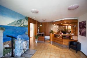 Nhà bếp/bếp nhỏ tại Hotel Garnì Villa Magnolia