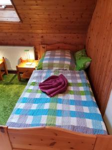 
Ein Bett oder Betten in einem Zimmer der Unterkunft Dudu's Gästehaus

