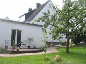 O grădină în afara Ferienwohnung Strandzeit Cuxhaven