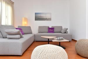 A seating area at Villa Trifylia